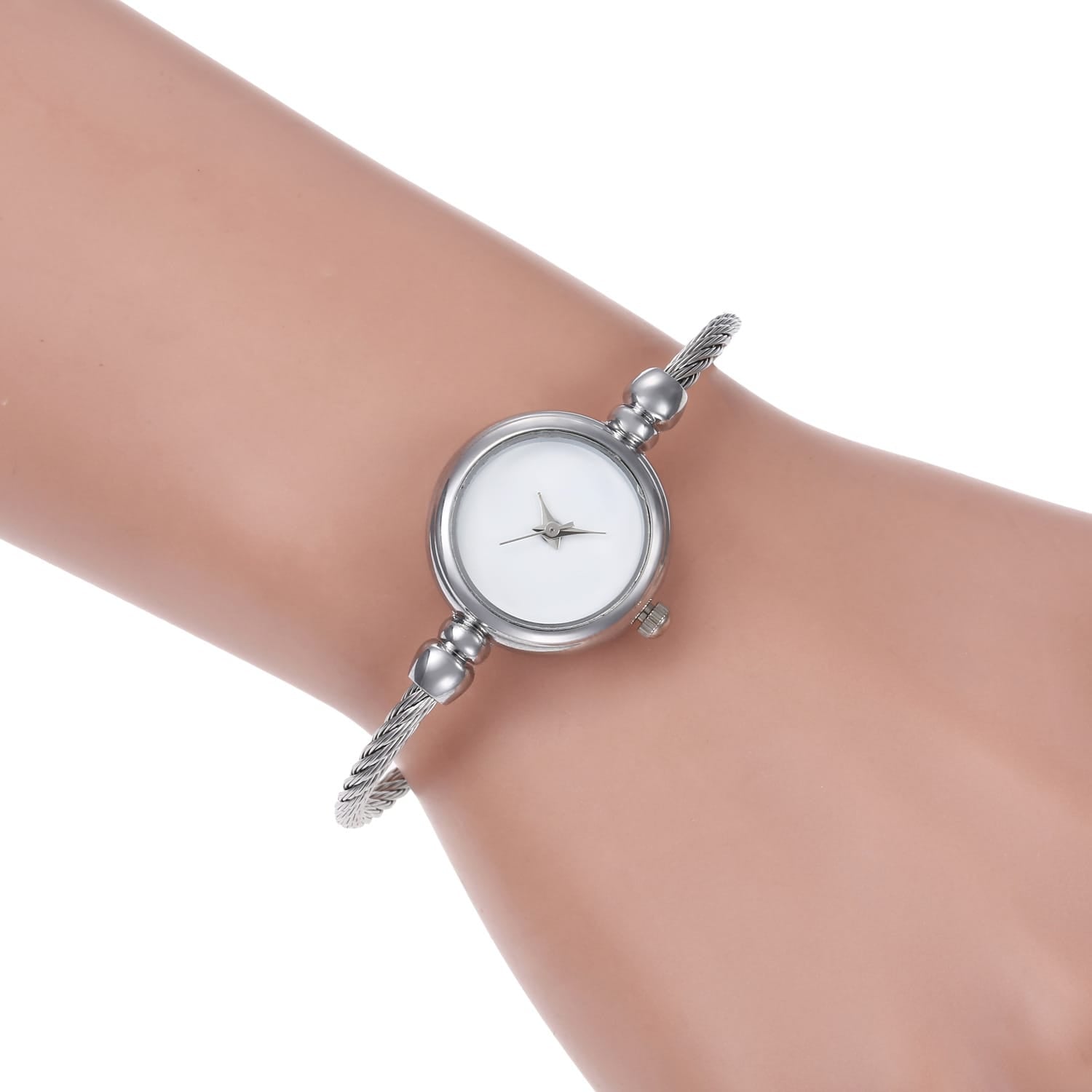 Elegant Women’s Bangle Wristwatch – Stylish Minimalist Bracelet Watch in Gold & Silver Variants