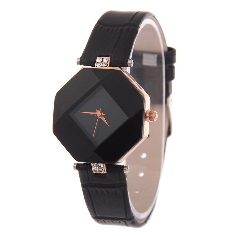 Luxury Women's Square Dial Watch – Elegant Strap & Diamond Detailing